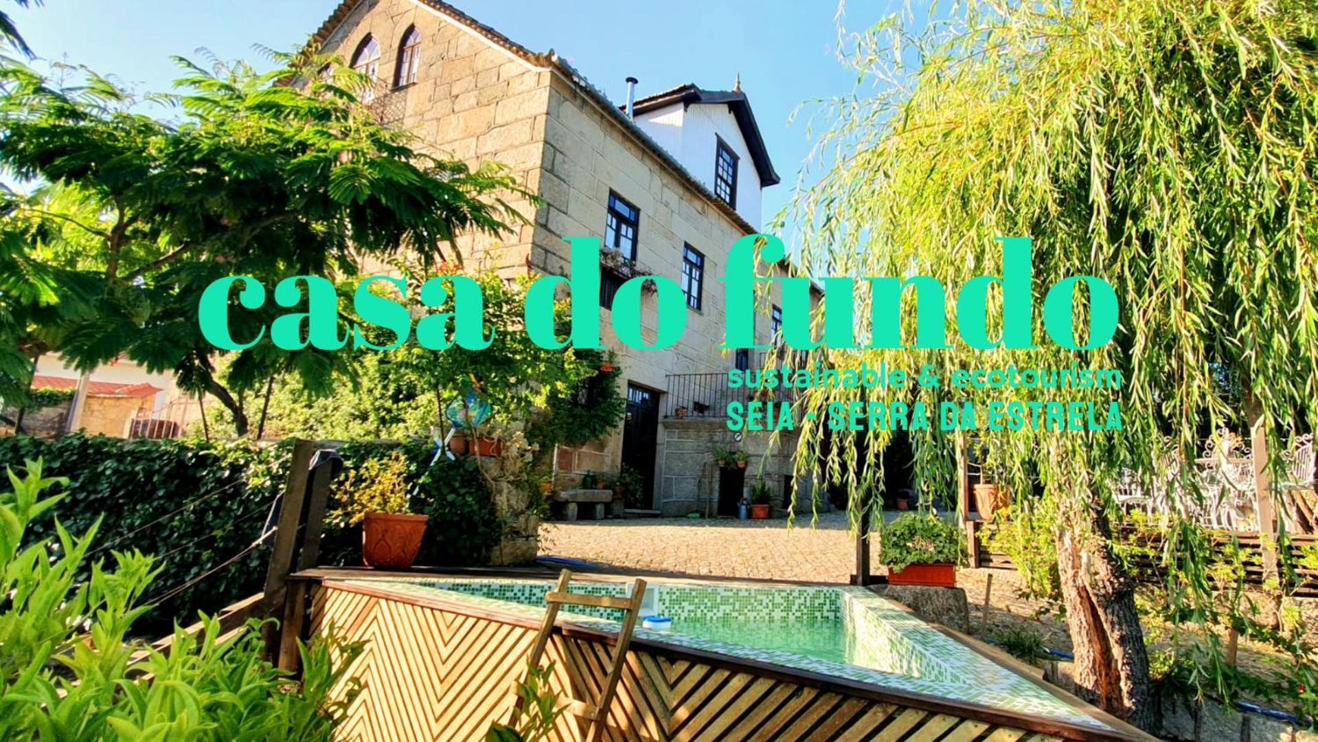 Casa Do Fundo - Sustainable & Ecotourism Konuk evi Seia Dış mekan fotoğraf